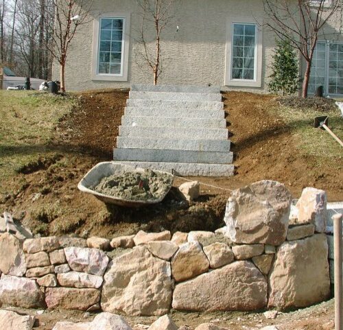 Custom Stone Patio Design and Build in Delaware and Pennsylvania